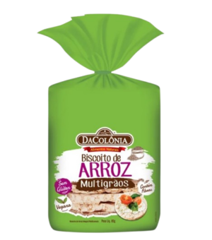 Biscoito Arroz Multigrãos 85g