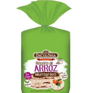 Biscoito Arroz Multigrãos 85g