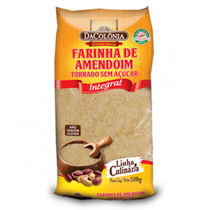 Farinha de Amendoim - torrado s/ açucar
